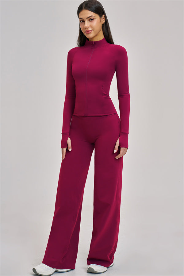 The Swoon Jacket Flared Leggings 2-Piece Set