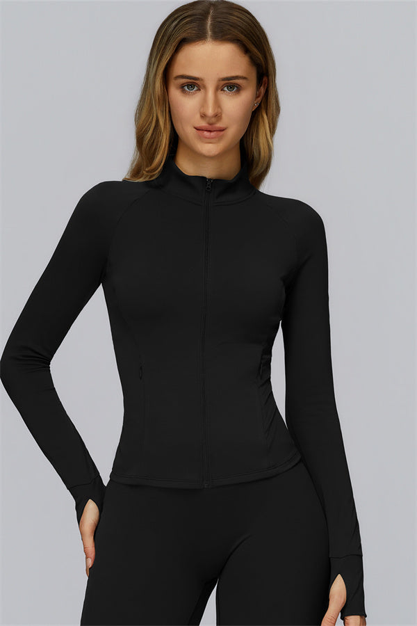 The Radiance Pure Zip Jacket