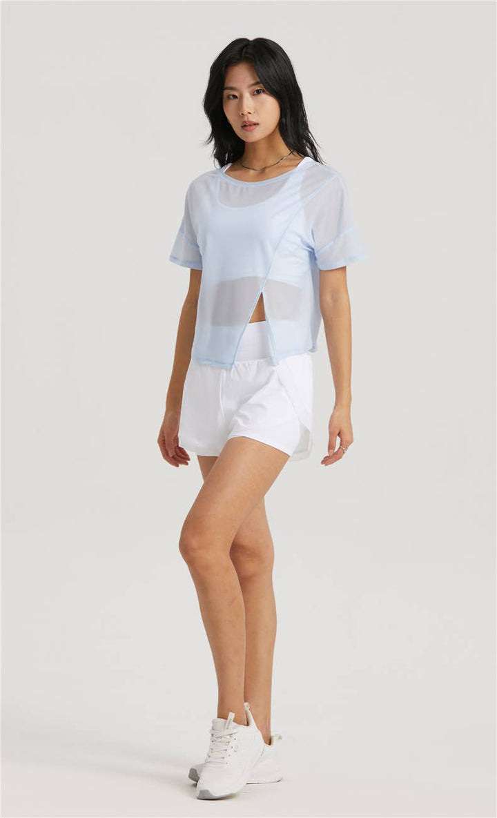 91thelabel - Revival Mesh Classic Summer Shorts