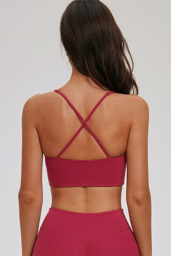 The Kinetic Cross Back Sports Bra