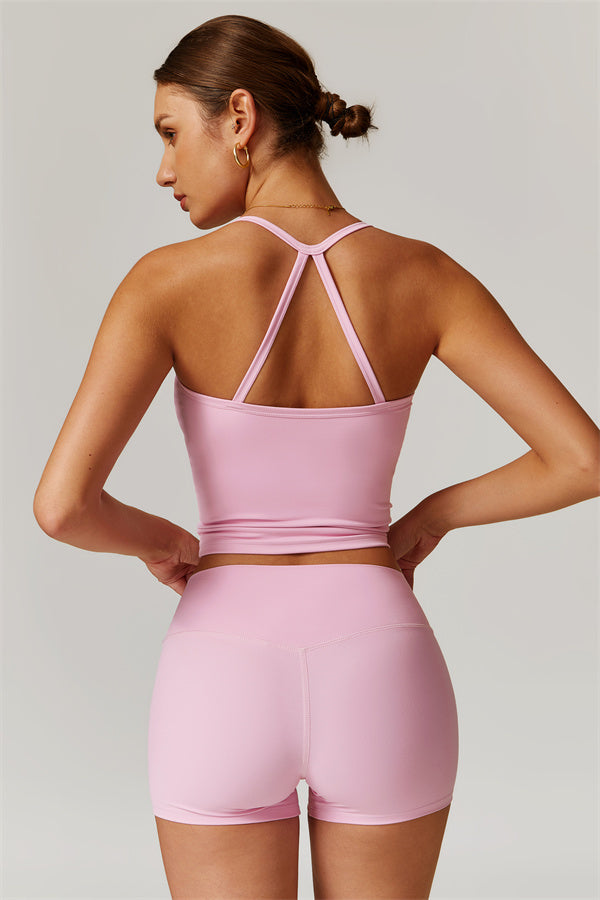 The Isabella Crop Top Shorts 2-Piece Set