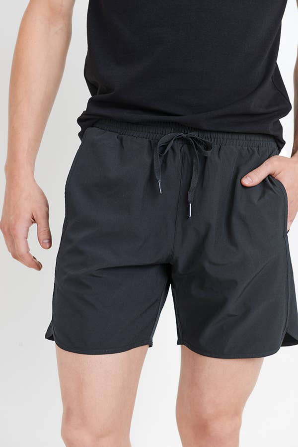 Mono B - MEN - Wave Accent Essential Active Shorts