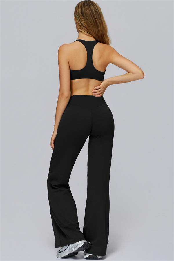 The FlexCore Sports Bra Flared Leggings 2-Piece Set