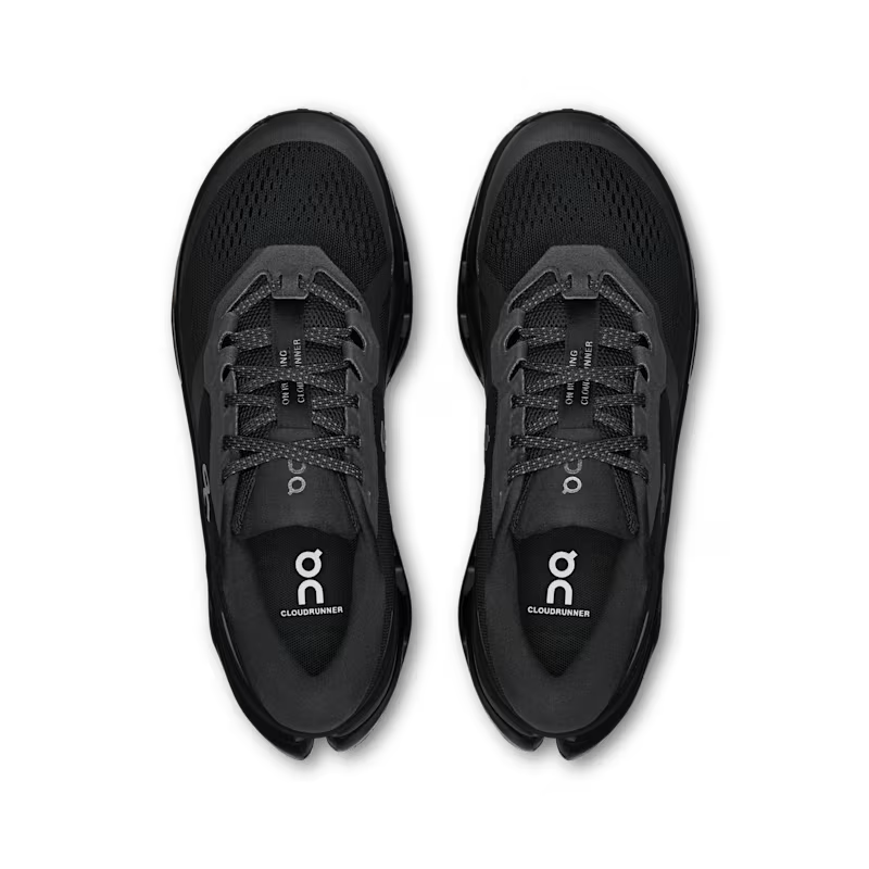 Zapatillas Cloudrunner 3 Wide para hombre - Negro Negro