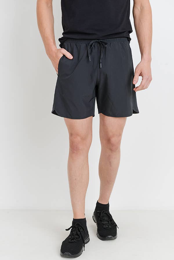 Mono B - MEN - Wave Accent Essential Active Shorts