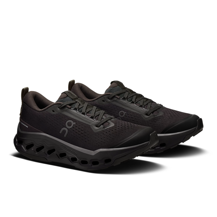 ON Cloudsurfer Trail 2 para mujer - Negro Negro