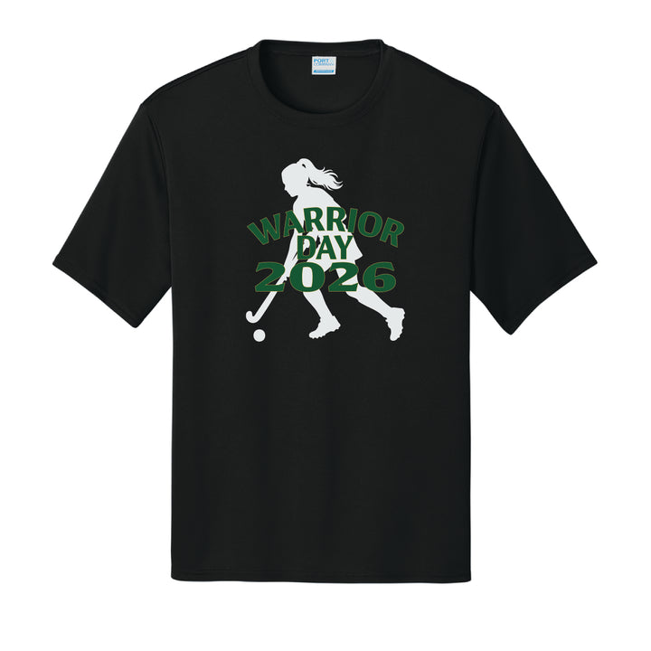 Warrior Field Hockey - Adult Unisex Performance Tee - Black (PC380)