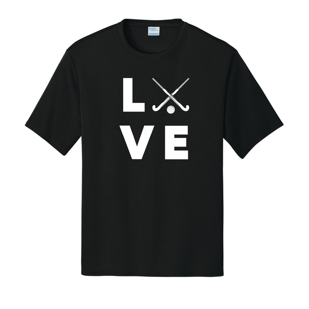 Warrior Field Hockey - Adult Unisex Performance Tee - Black (PC380)