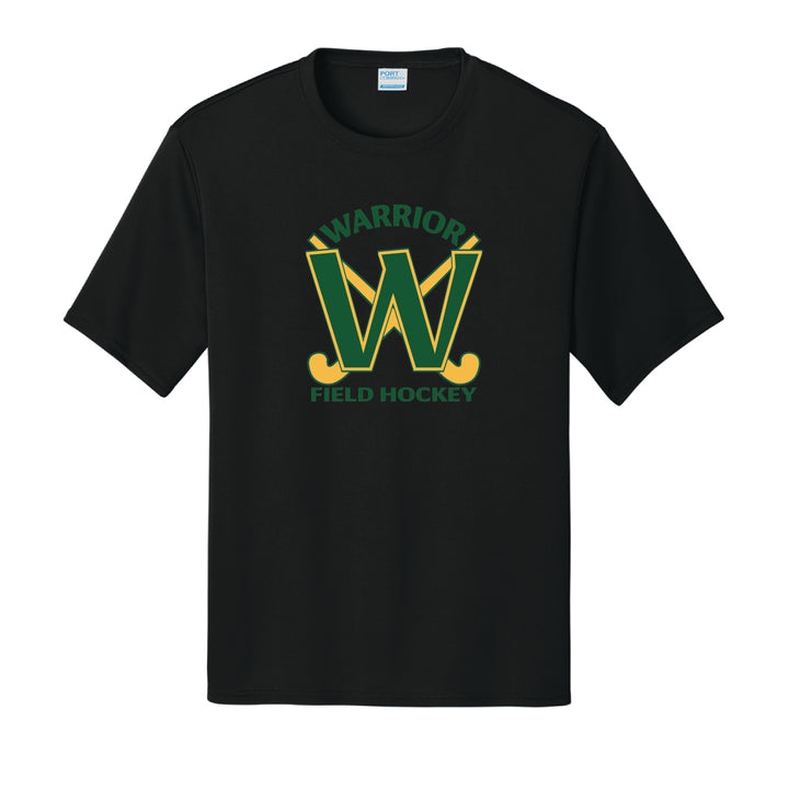 Warrior Field Hockey - Adult Unisex Performance Tee - Black (PC380)