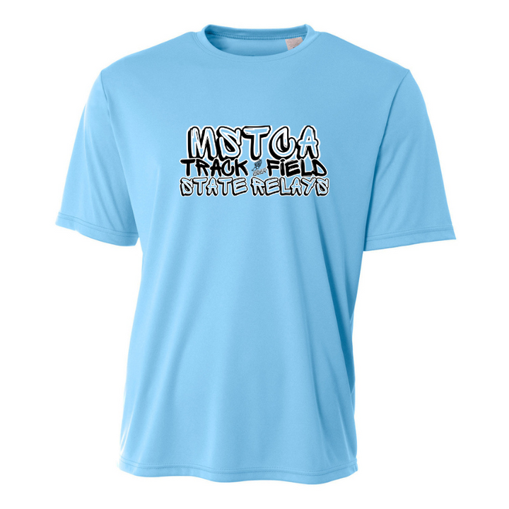 Relevo estatal de la MSTCA: camiseta de rendimiento unisex (N3402)