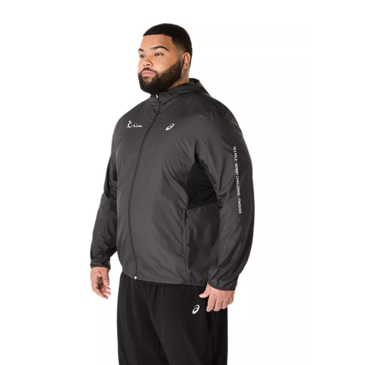 Crim 49 Finisher 2026- ASICS Men's Silver Jacket Black (2011D235) (Left Chest (CFR-60)