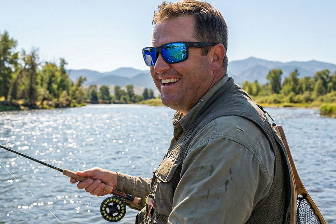 Breach XL Bifocal Reader - Deep Blue Polarized