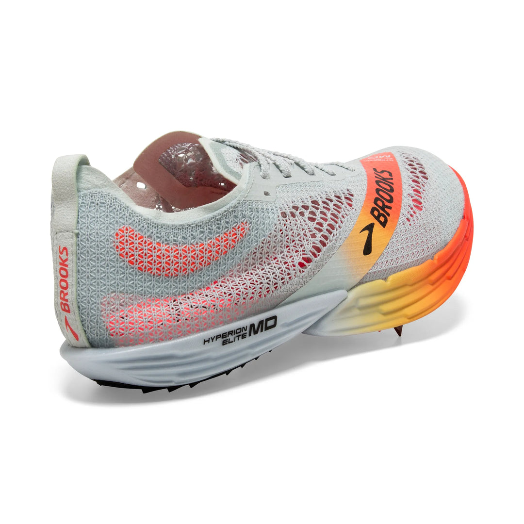 Brooks Hyperion Elite MD Unisex Spike - Illusion Blue/Coral/Orange (1000481D488)