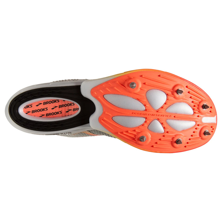 Brooks Hyperion Elite MD Unisex Spike - Illusion Blue/Coral/Orange (1000481D488)