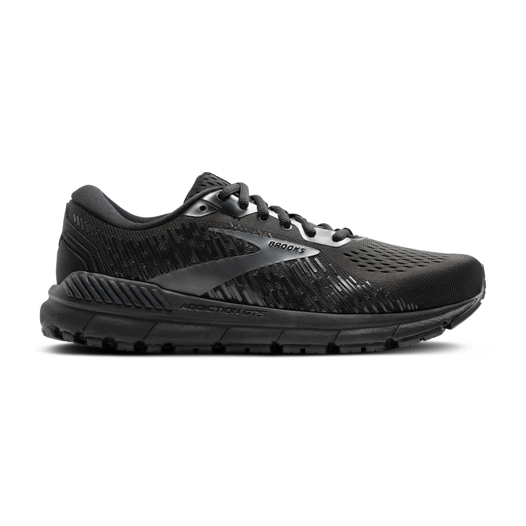 Brooks Men's Addiction GTS 15 (Extra Wide) - Black/Black/Ebony