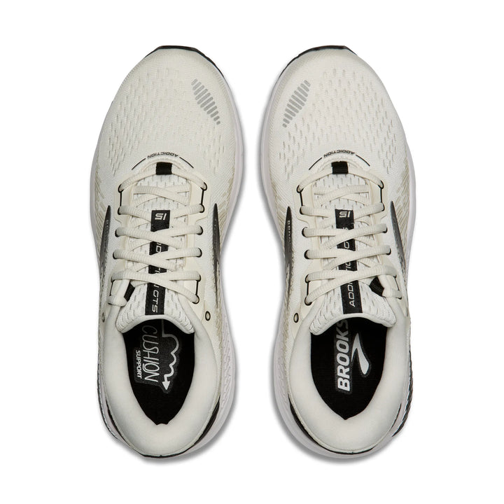 Brooks Men's Addiction GTS 15 (Extra Wide) - Vaporous Grey/Black/White