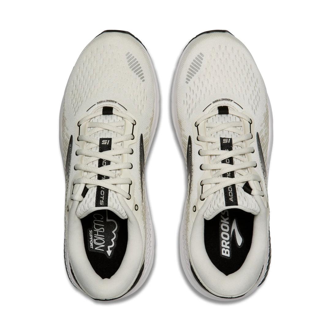 Brooks Men's Addiction GTS 15 (Wide) - Vaporous Grey/Black/White