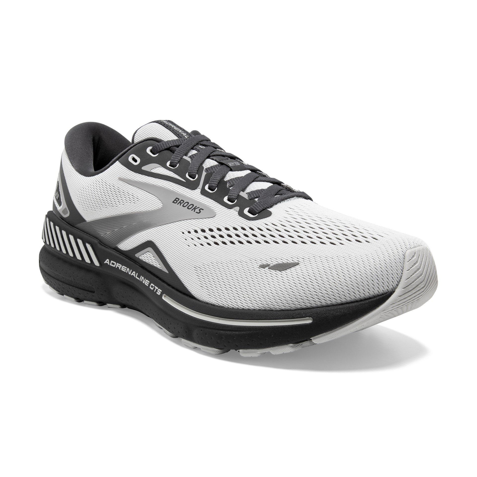 Brooks Mens Adrenaline GTS 23 Wide - Oyster/Ebony/Alloy (1103912E065 ...