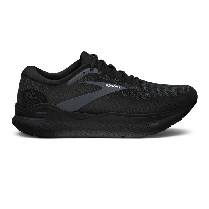 Brooks Ghost Max Wide para hombre - Negro/Negro/Ébano (1104062E020)