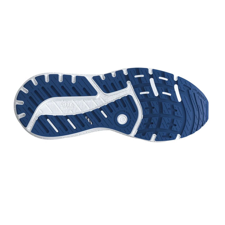 Brooks Beast GTS 24 Wide para hombre: color gris, azul marino y blanco (1104252E452)