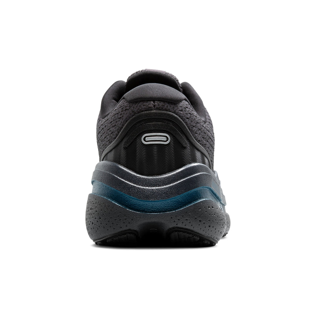 Brooks Ghost Max 2 Wide para hombre: ébano, cacatúa y zafiro azul (1104312E081)