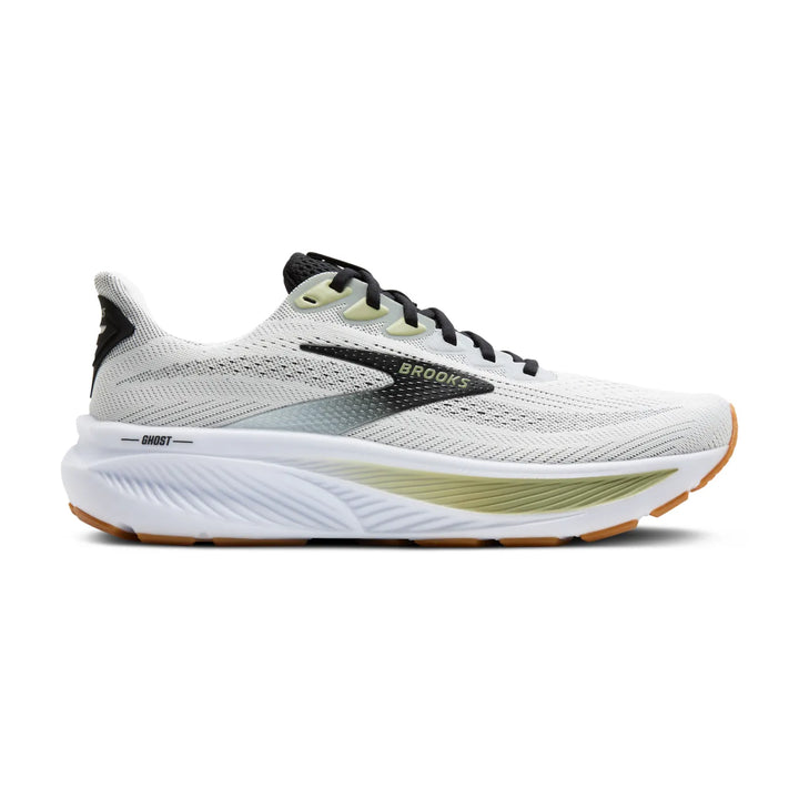 Brooks Men's Brooks Ghost 17 - White/Black/Tea (1104421D191)