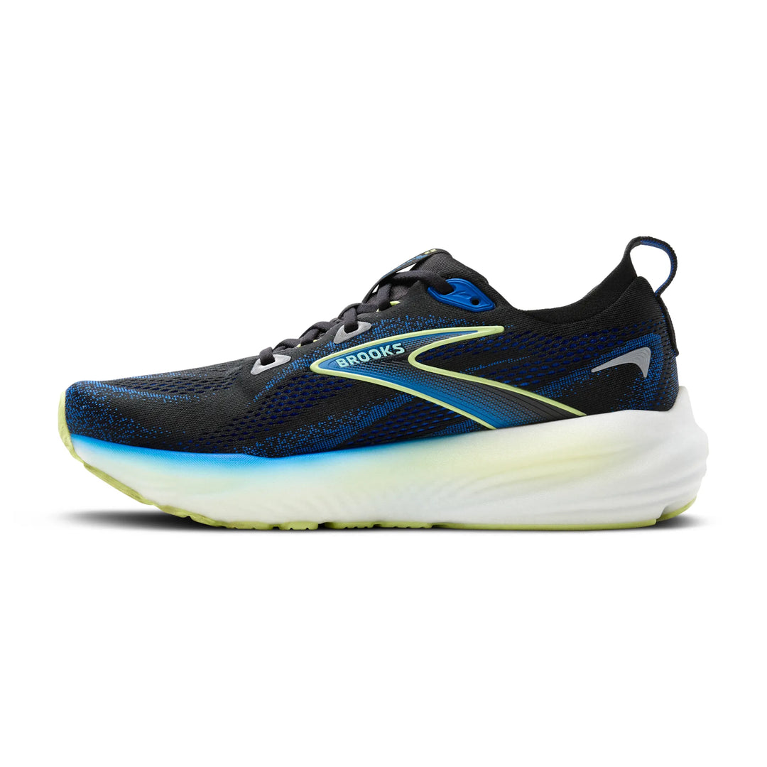 Brooks Mens Glycerin 22- Black/Cobalt/Neo Yellow (1104451D002)