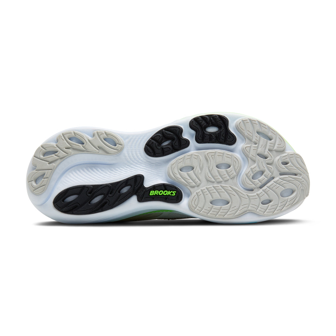 Brooks Men's Adrenaline GTS 26 - Oyster/Green Gecko/Blue