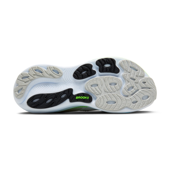 Brooks Men's Adrenaline GTS 26 - Oyster/Green Gecko/Blue