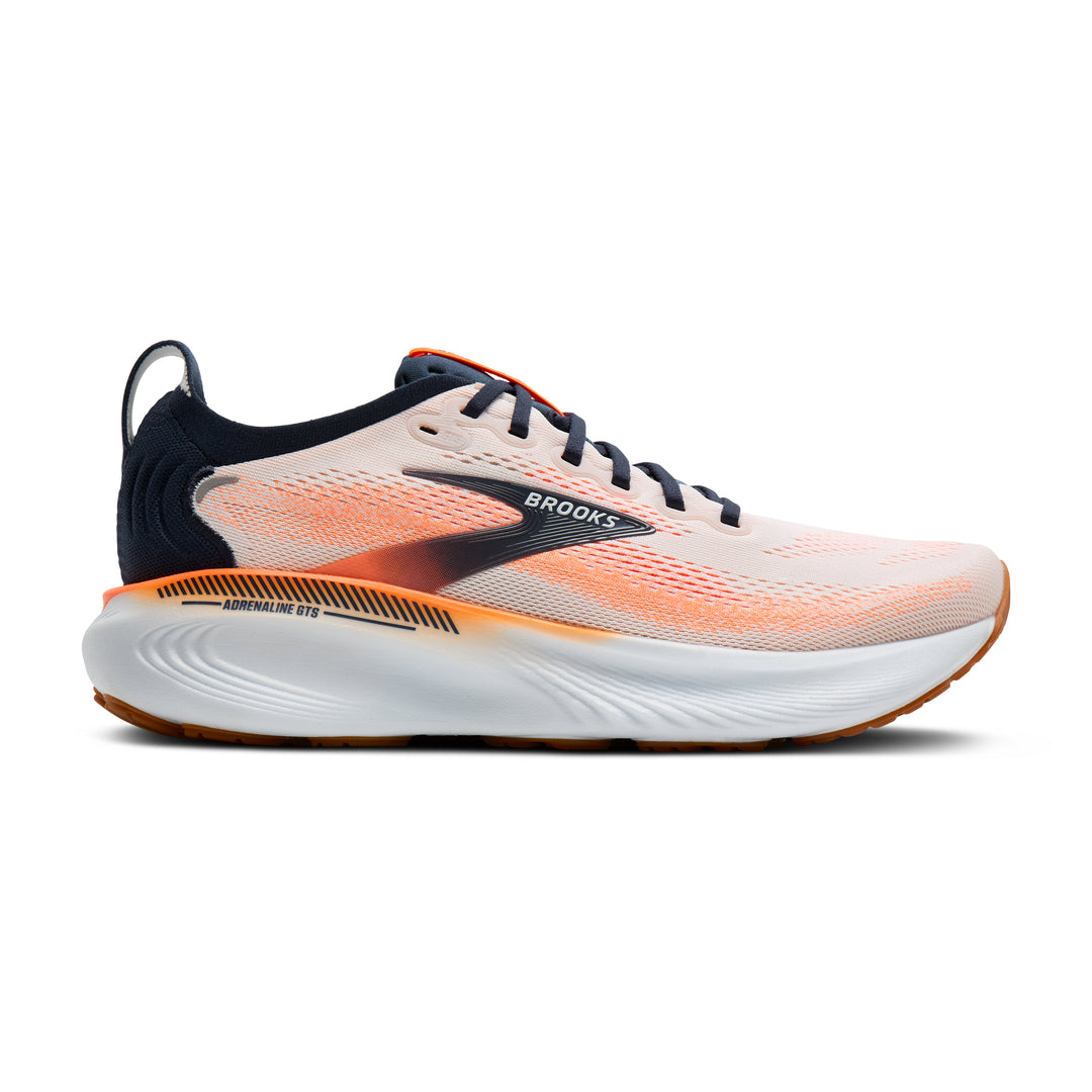 Brooks Men's Adrenaline GTS 26 - White/Spellbound/Orange