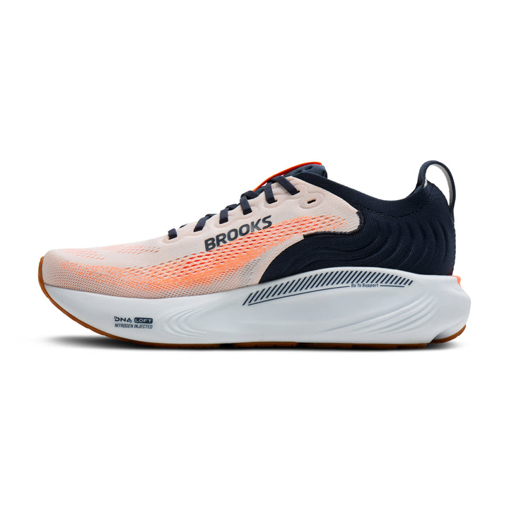 Brooks Men's Adrenaline GTS 26 - White/Spellbound/Orange