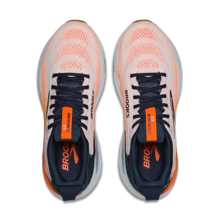 Brooks Men's Adrenaline GTS 26 - White/Spellbound/Orange
