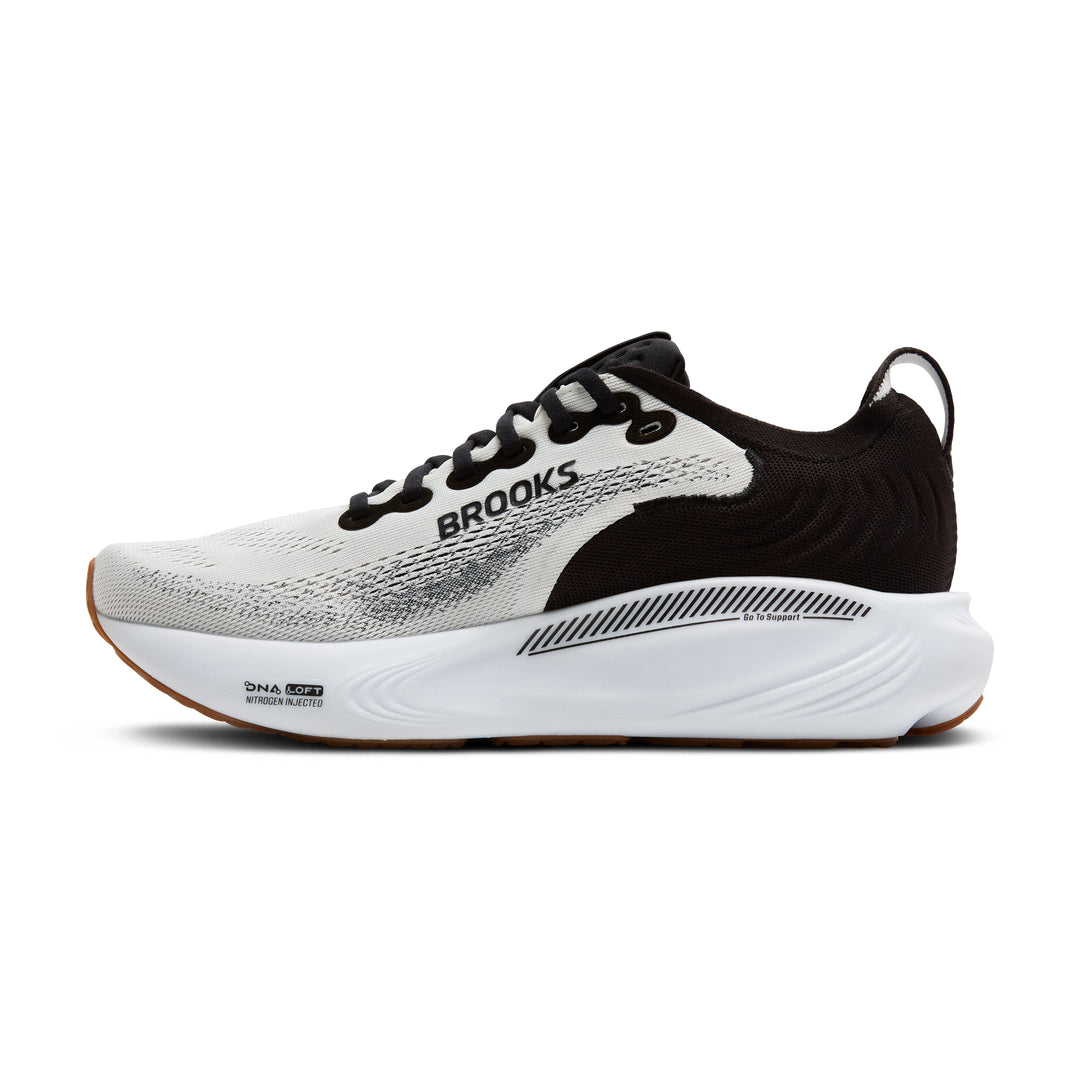 Brooks Men's Adrenaline GTS 26 (Wide) - White/Black/White