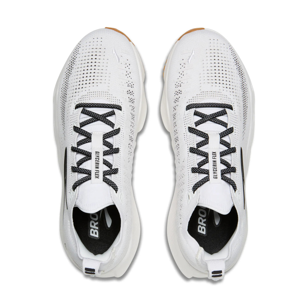 Brooks Men's Glycerin Flex - White/Black/Gum
