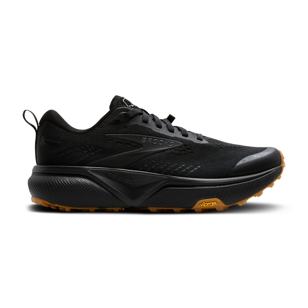 Brooks Men's Ghost Amp - Black/Ebony/Gum