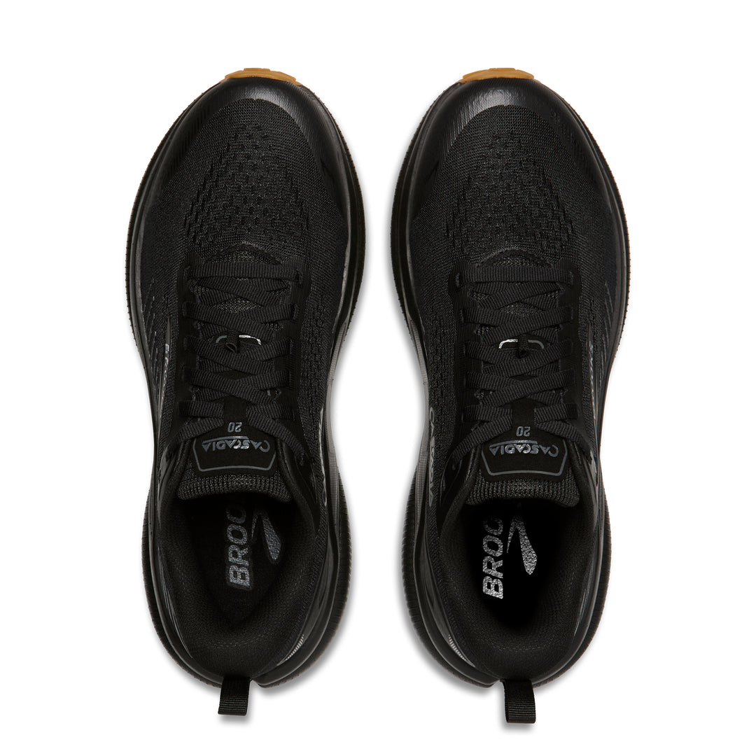 Brooks Men's Ghost Amp - Black/Ebony/Gum