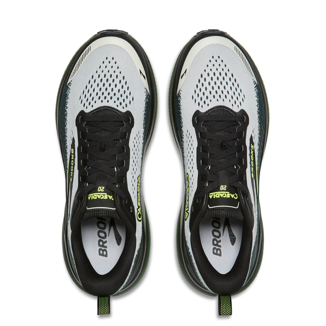 Brooks Men's Ghost Amp - Grey/Black/Nightlife