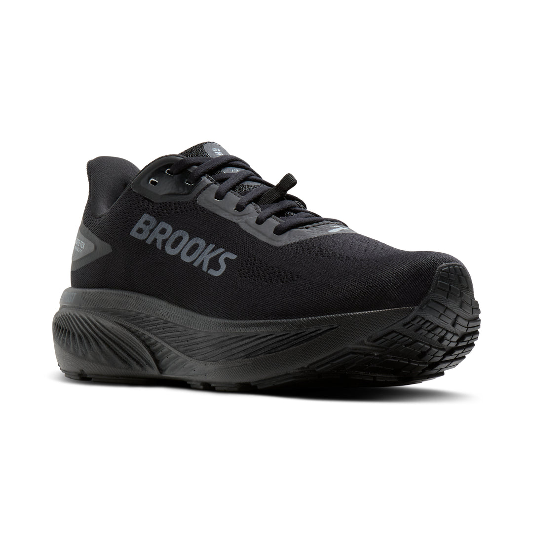 Brooks Men's Ghost 18 GTX - Black/Black/Ebony angle