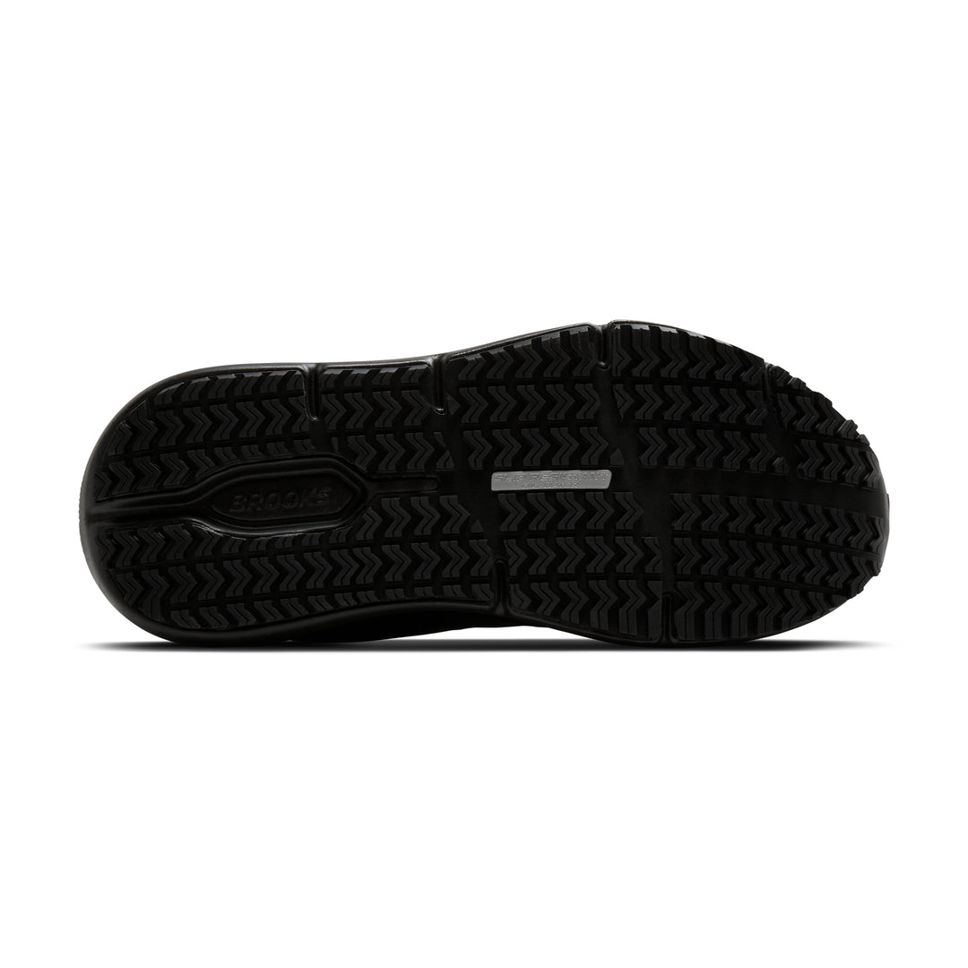 Brooks Men's Ghost Max Slip Resistant (Extra Wide) - Black/Black sole