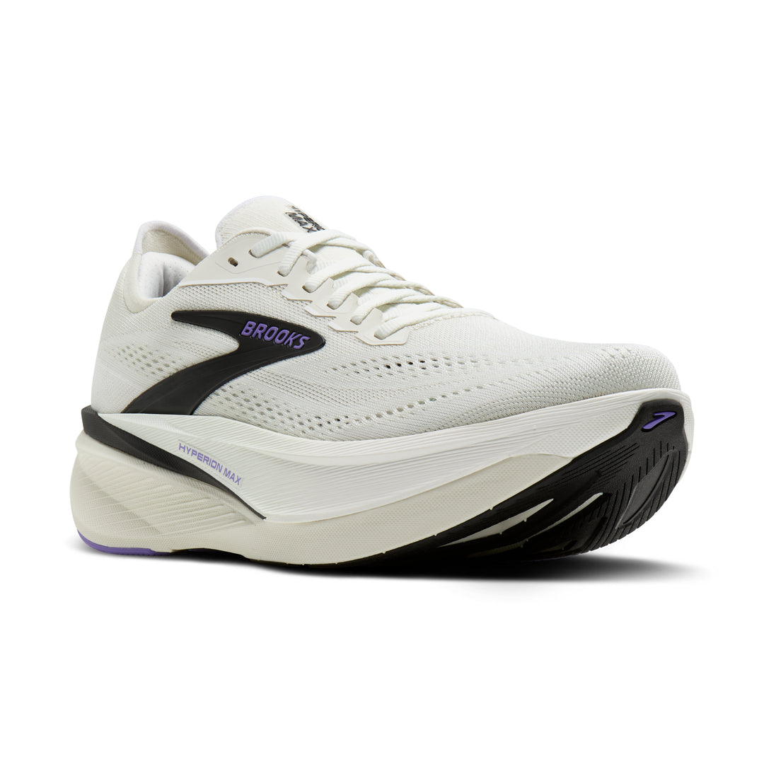 Brooks Men's Ghost Amp - Grey/Black/Purple Hebe
