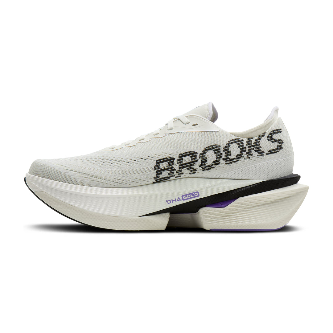 Brooks Men's Ghost Amp - Grey/Black/Purple Hebe