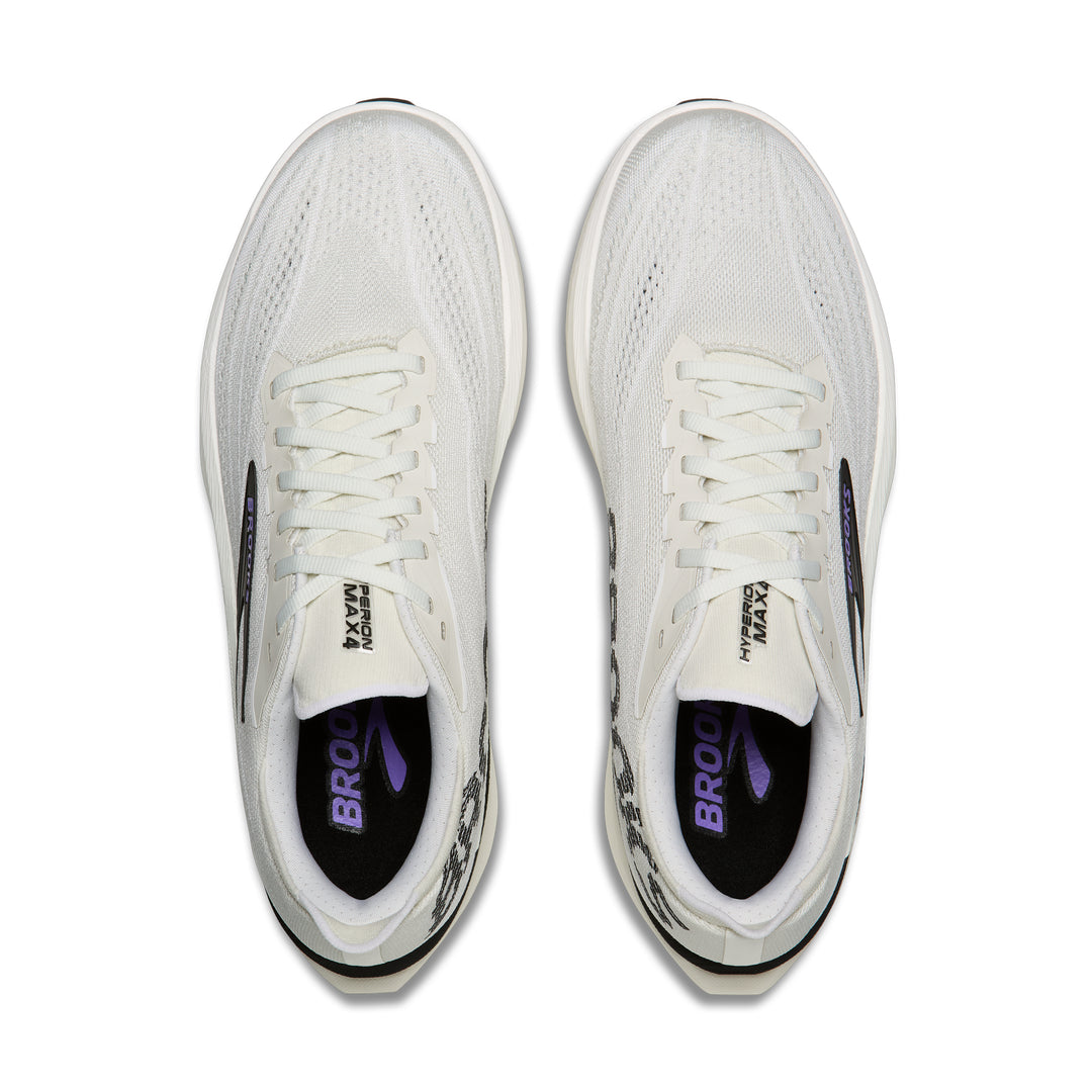 Brooks Men's Ghost Amp - Grey/Black/Purple Hebe
