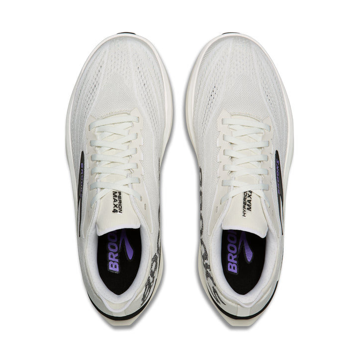 Brooks Men's Ghost Amp - Grey/Black/Purple Hebe