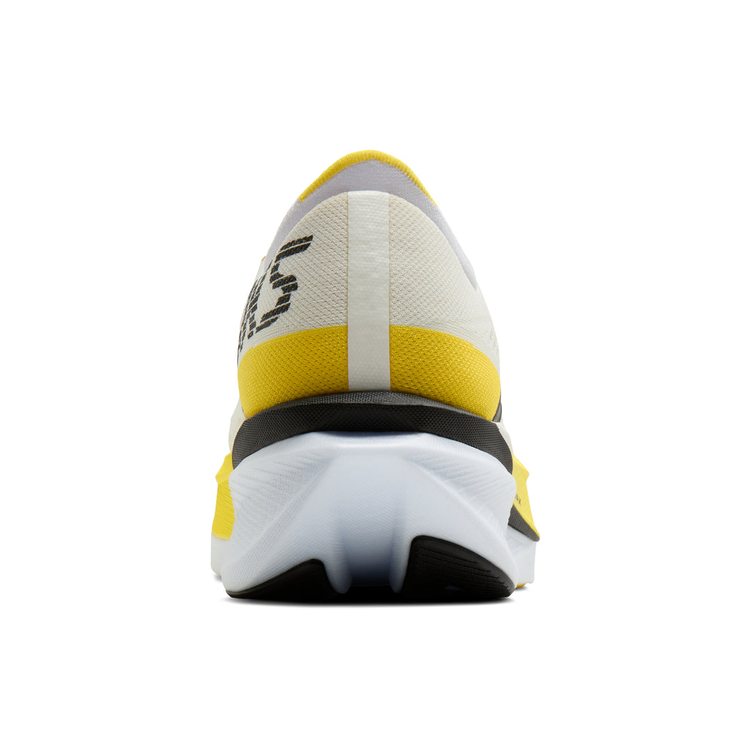 Brooks Men's Ghost Amp - White/Cyber Yellow/Black