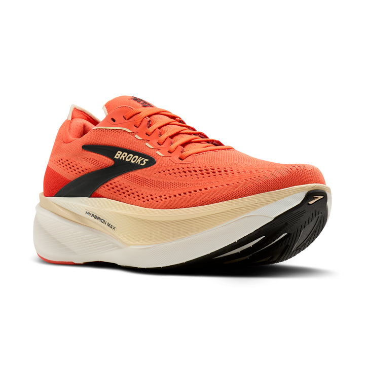Brooks Men's Ghost Amp - Tigerlily/Wood Ash/Black