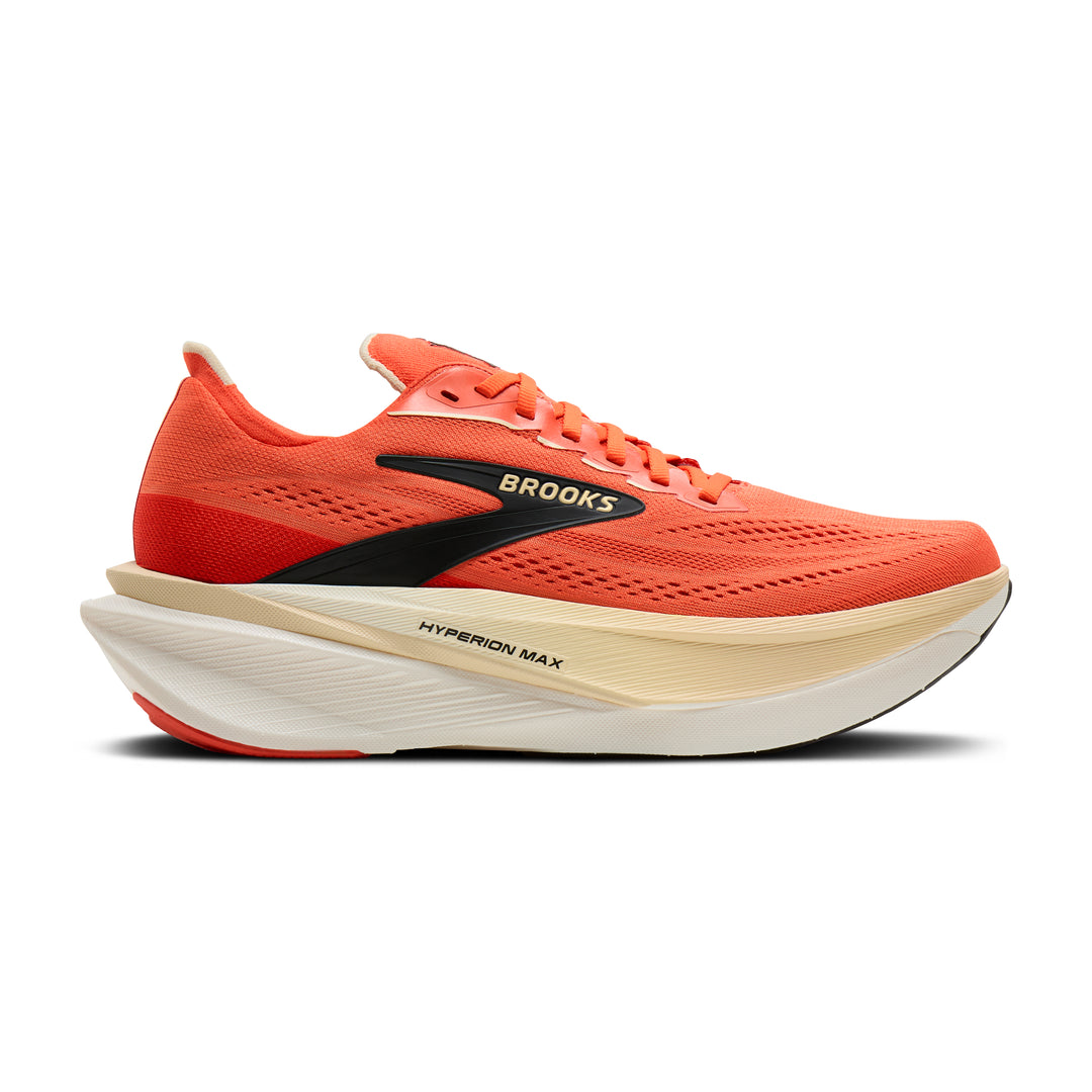 Brooks Men's Ghost Amp - Tigerlily/Wood Ash/Black