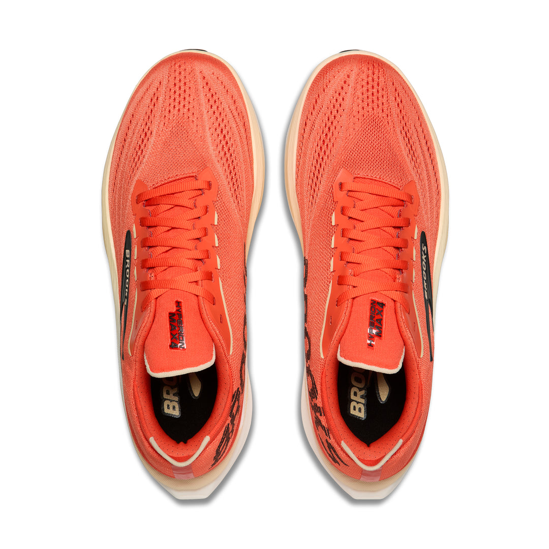 Brooks Men's Ghost Amp - Tigerlily/Wood Ash/Black