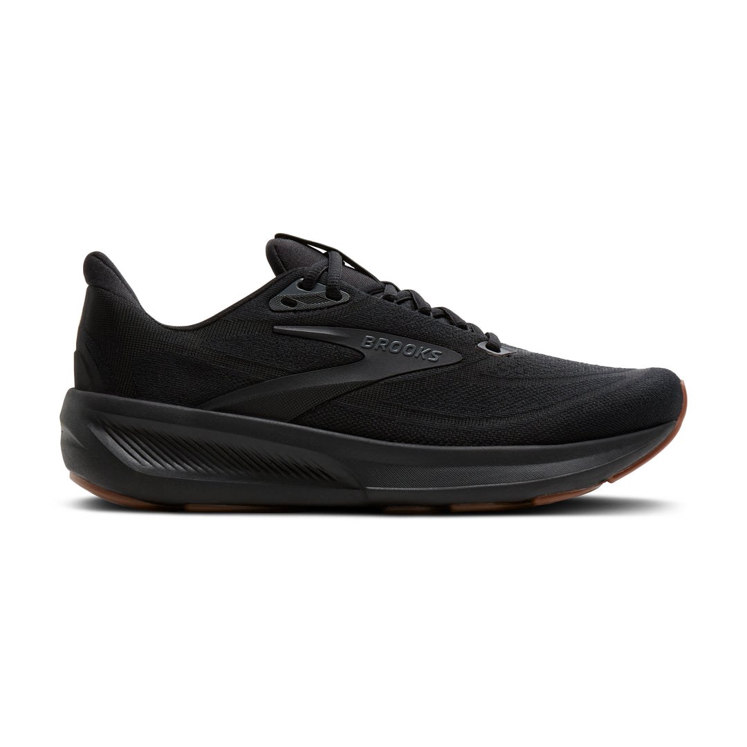 Brooks Men's Revel 9 - Black/Ebony/Biscuit lateral