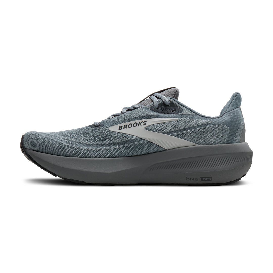 Brooks Men's Revel 9 (Wide) - Primer Grey/Oyster/Ebony medial