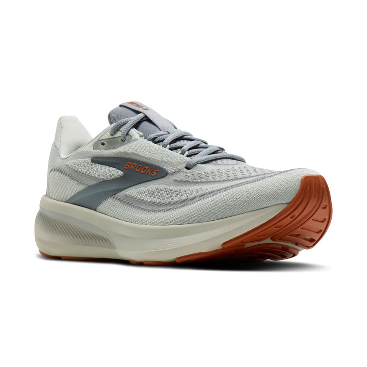 Brooks Men's Revel 9 (Wide) - Grey/Grey/Brown angle